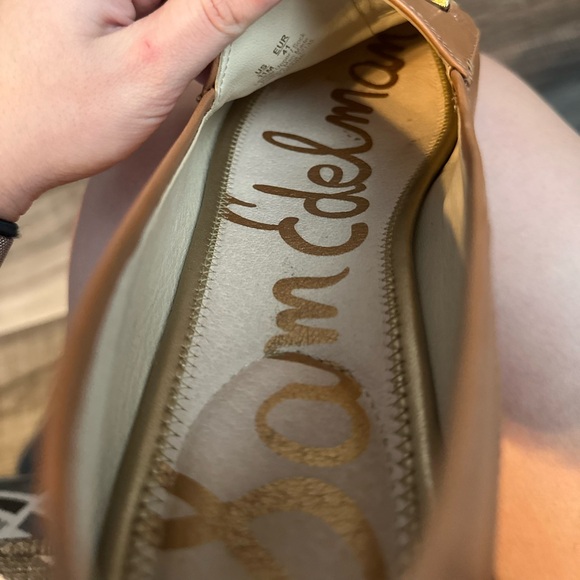 Sam Edelman Loraine Leather Loafers with Horsebit Detail - Saddle Sz 11 - Picture 5 of 7